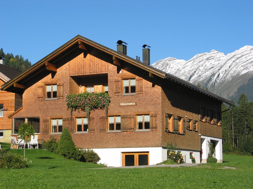 Haus Felder Schoppernau Apartman Kültér fotó